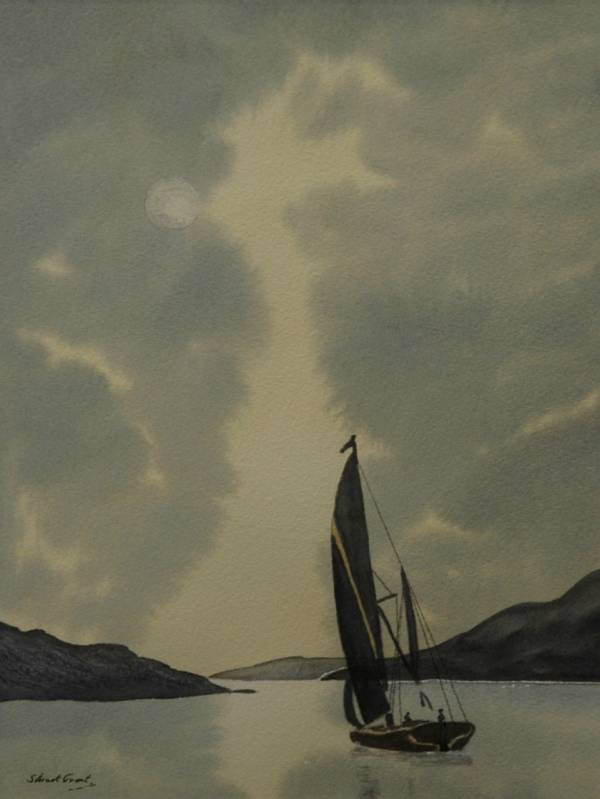 - watercolour on Paper, Painting by Stuart Grant, measuring 29 x 22 cm (H x W) framed at 48 x 41 cm £325